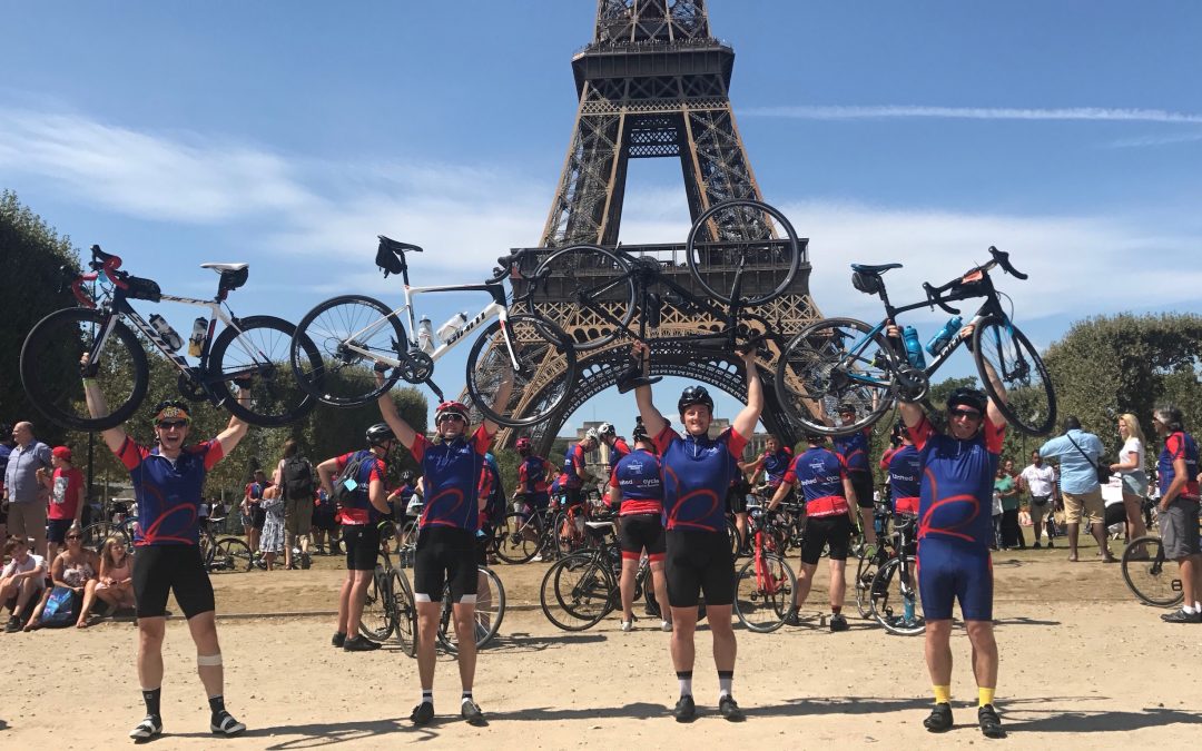 London to Paris Cycle Challenge 2018 - The Boys did it
